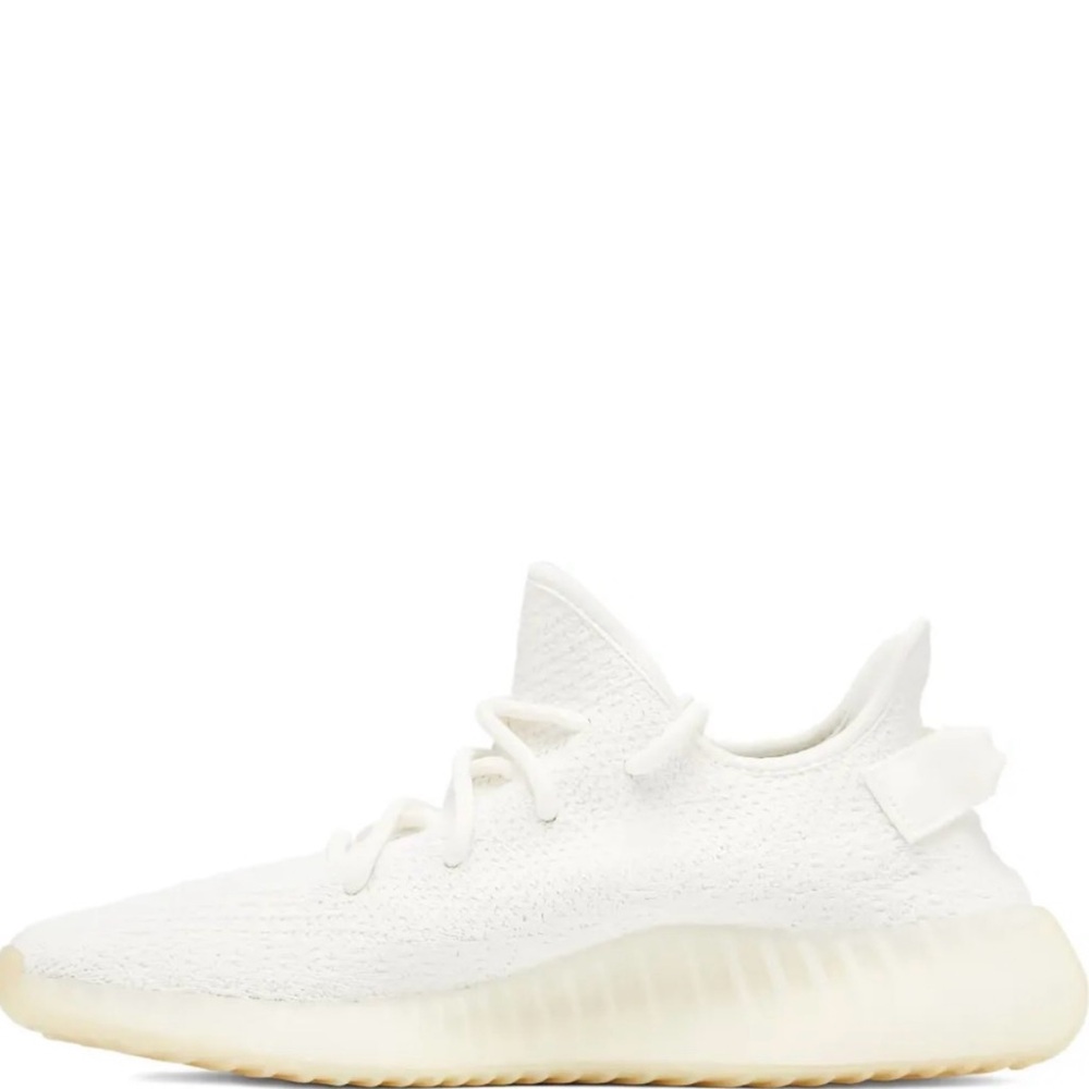 Yeezy Cream Knit Sneakers